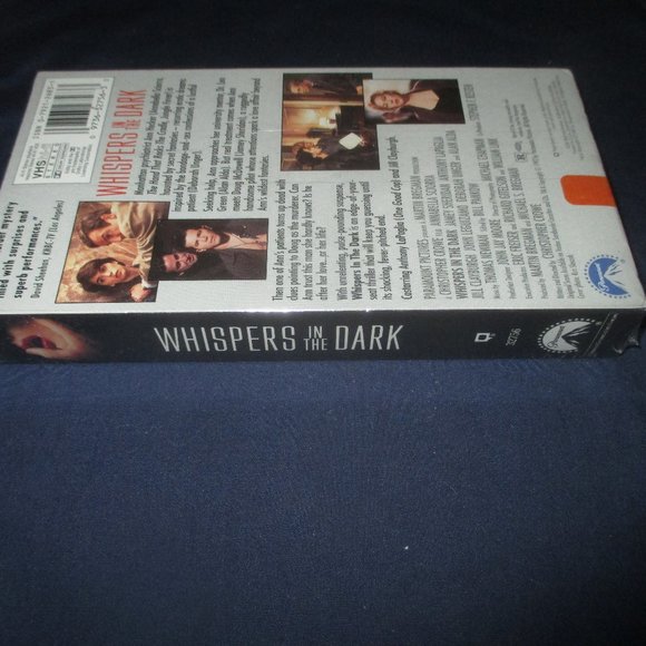 Whispers in the Dark (VHS, 1993, unopened) Annabella Sciorra, Jamey Sheridan - Picture 4 of 5